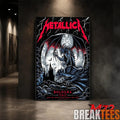 Metallica M72 World Tour June 3 2026 At Stadio Renato DallAra Bologna Italy Gargoyle Moon Artwork By Keith Stanley Poster Canvas
