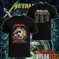 Metallica World Tour M72 May 19 2026 Chorzów Poland Stadion Śląski Dragon Stadium Two Sided Shirt