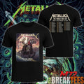 Metallica World Tour M72 May 19 2026 Chorzów Poland Stadion Śląski Horseman Skull Two Sided T-Shirt