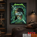 Metallica World Tour M72 May 27 2026 Zürich Switzerland Stadion Letzigrund Mummy Dagger Eye Canvas Poster