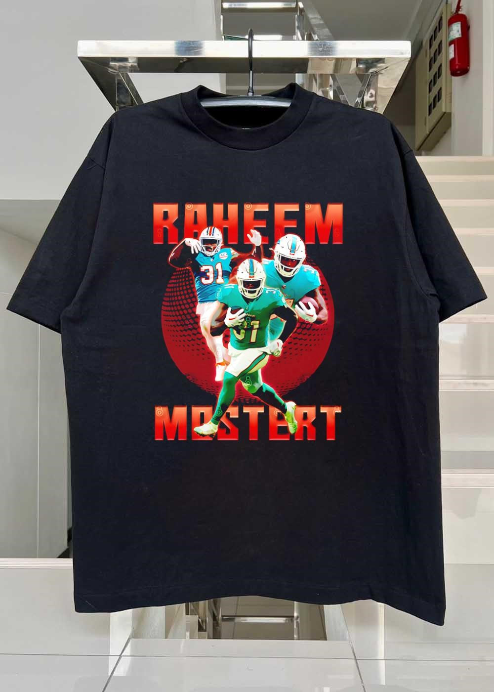 Miami Dolphins Football Fan Raheem Mostert Running T-Shirt