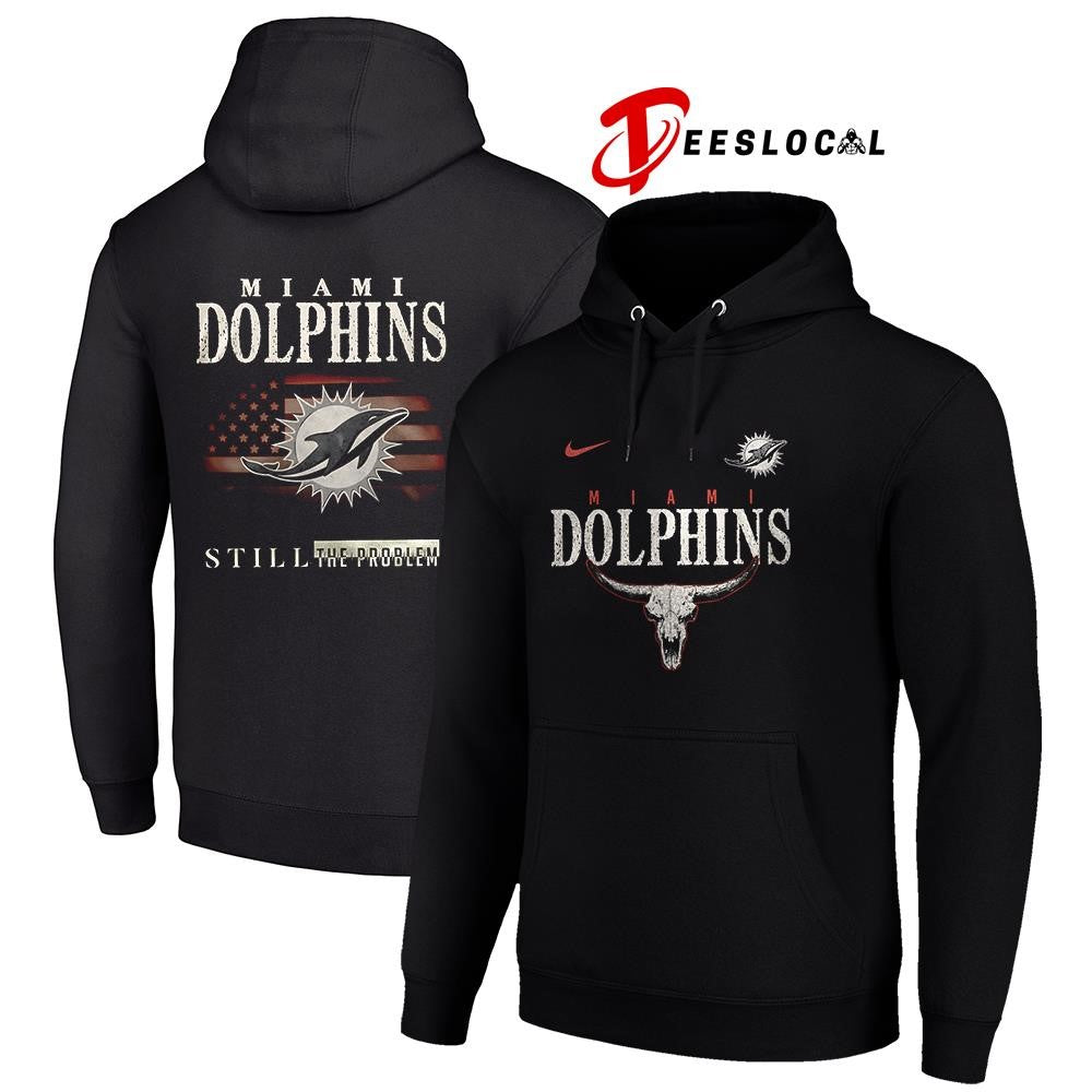 Miami Dolphins x Morgan Wallen Still the Problem USA flag shirt