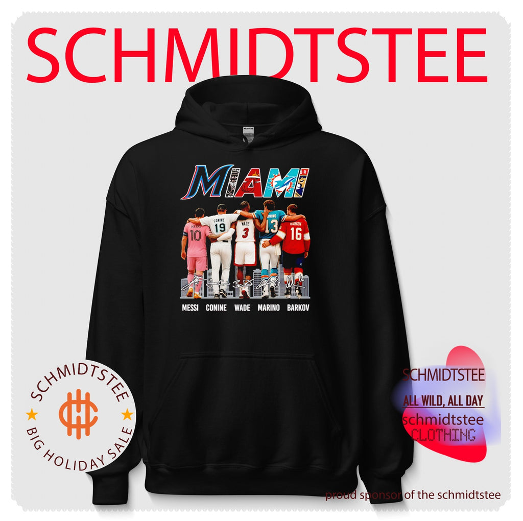 Miami Legends Messi Conine Wade Marino and Barkov shirt