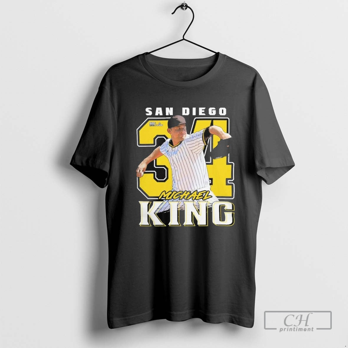 Michael King San Diego 34 Autograph Gritty Series