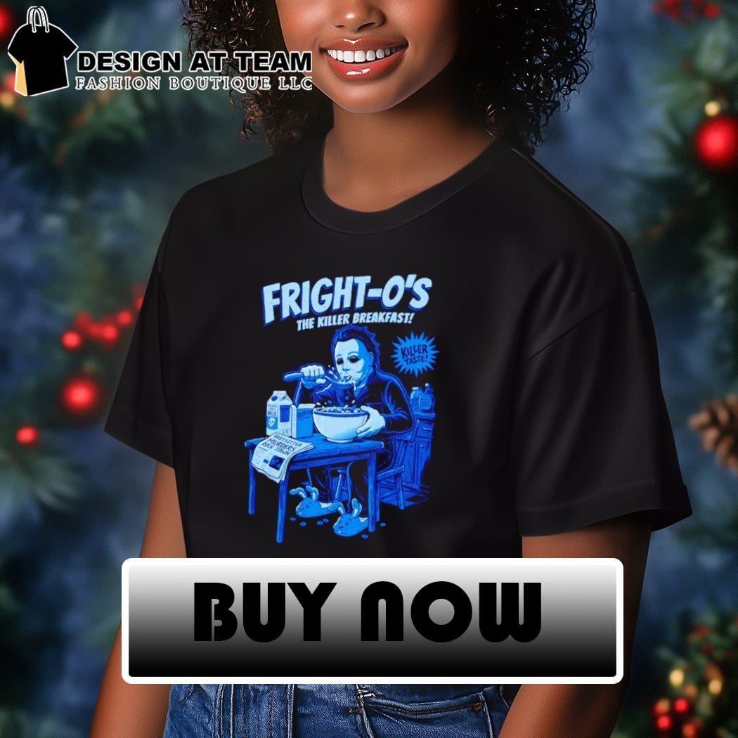 Michael Myers from Halloween Fright O’s Cereal the killer breakfast shirt