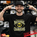 Michigan Wolverines 2026 NCAA Men’s Basketball National Champions Conquering Heroes Shirt
