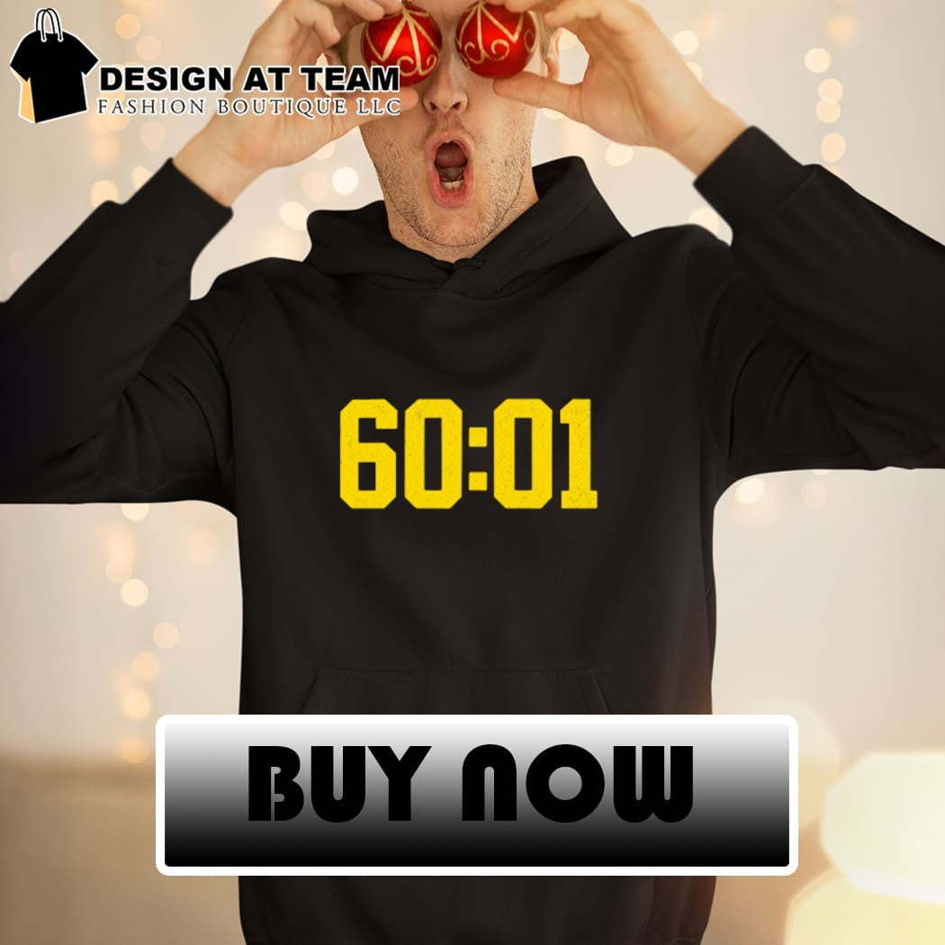Michigan Wolverines 60 01 0 01 second shirt