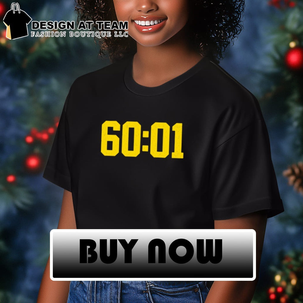 Michigan Wolverines 60 01 0 01 second shirt