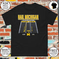 Michigan Wolverines Hail Michigan a lot can happen in 0.01 seconds shirt