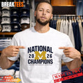 Michigan Wolverines MBB 2026 National Champions Classic T-Shirt