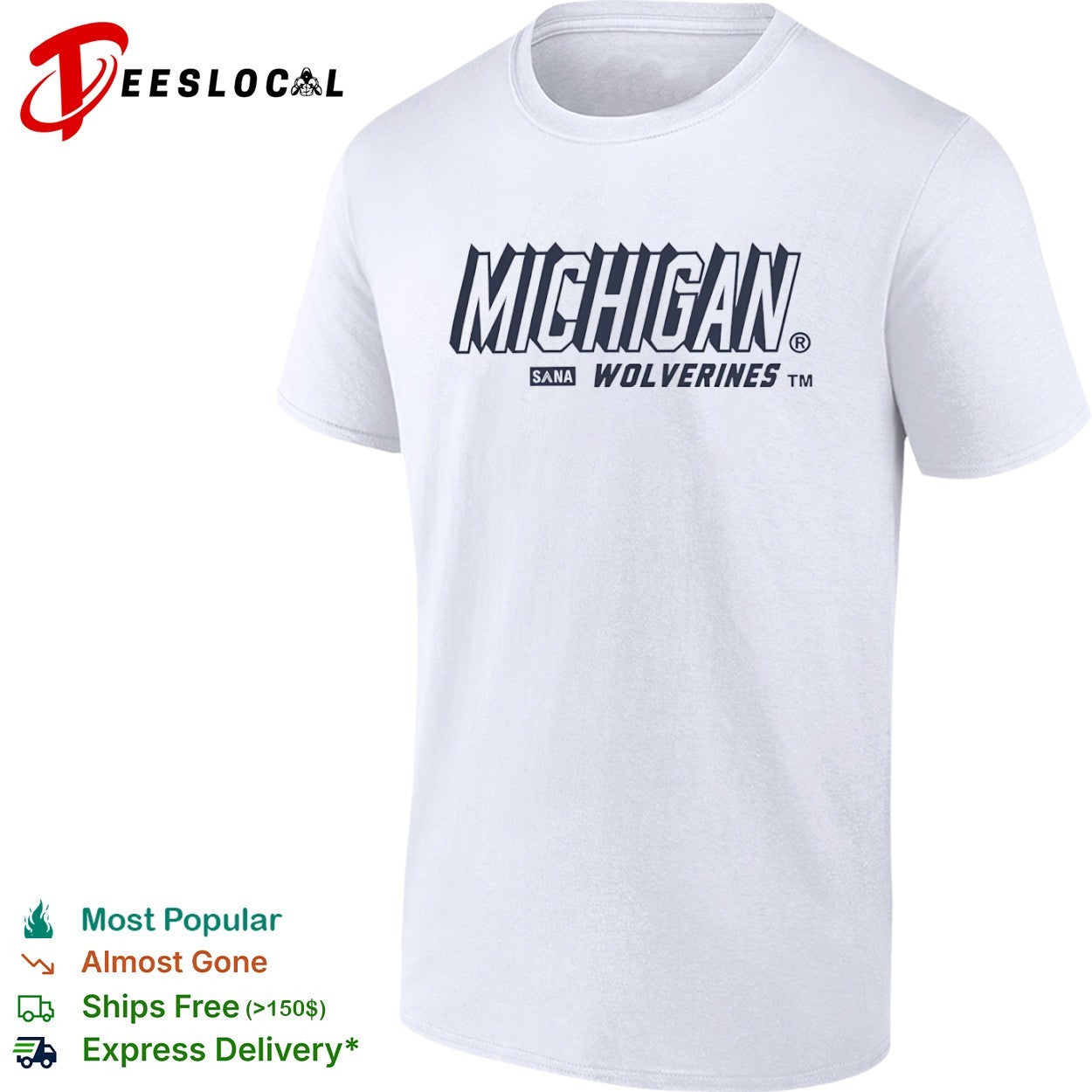 Michigan Wolverines Sana University of Michigan Wolverines shirt