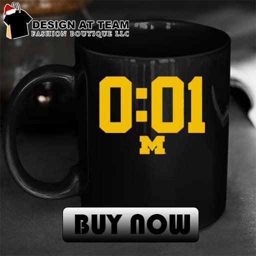 Michigan Wolverines a lot can happen in 0.01 seconds shirt