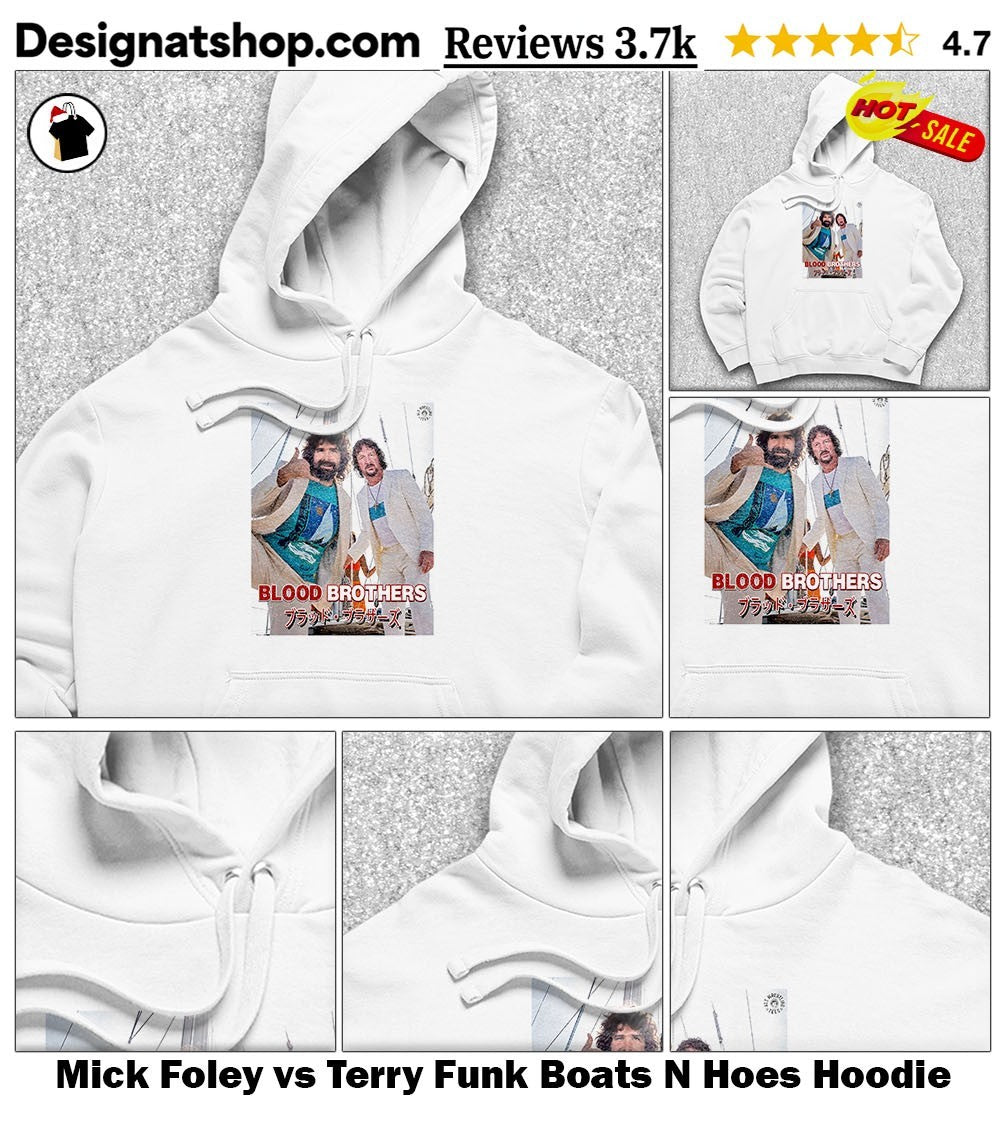 Mick Foley vs Terry Funk Boats N Hoes shirt