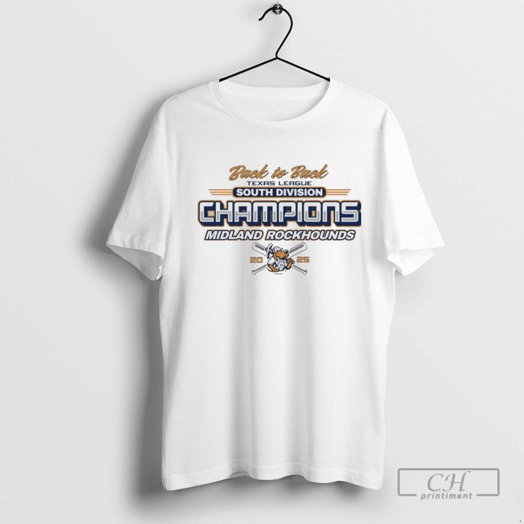 Midland Rockhounds Back To Back 2025 Texas League South Champions