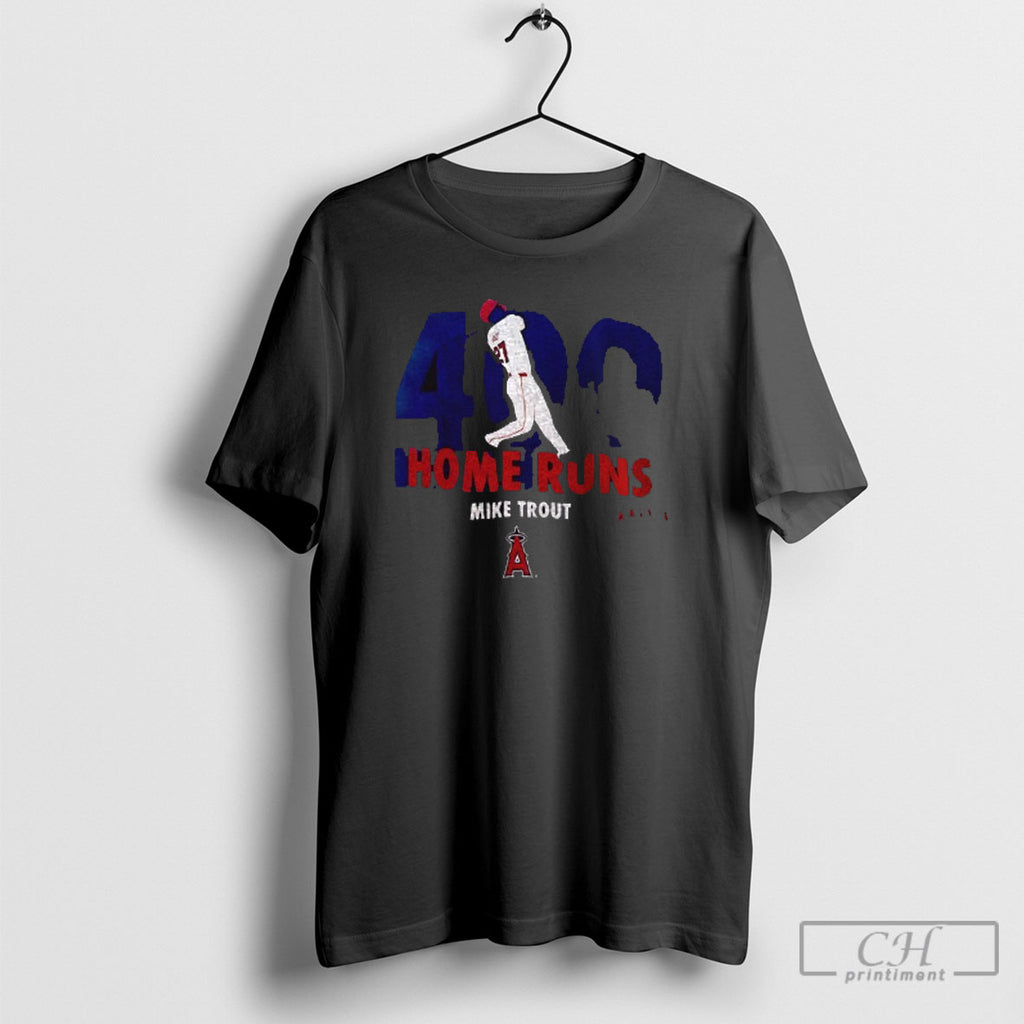 Mike Trout Los Angeles Angels 400 Home Runs