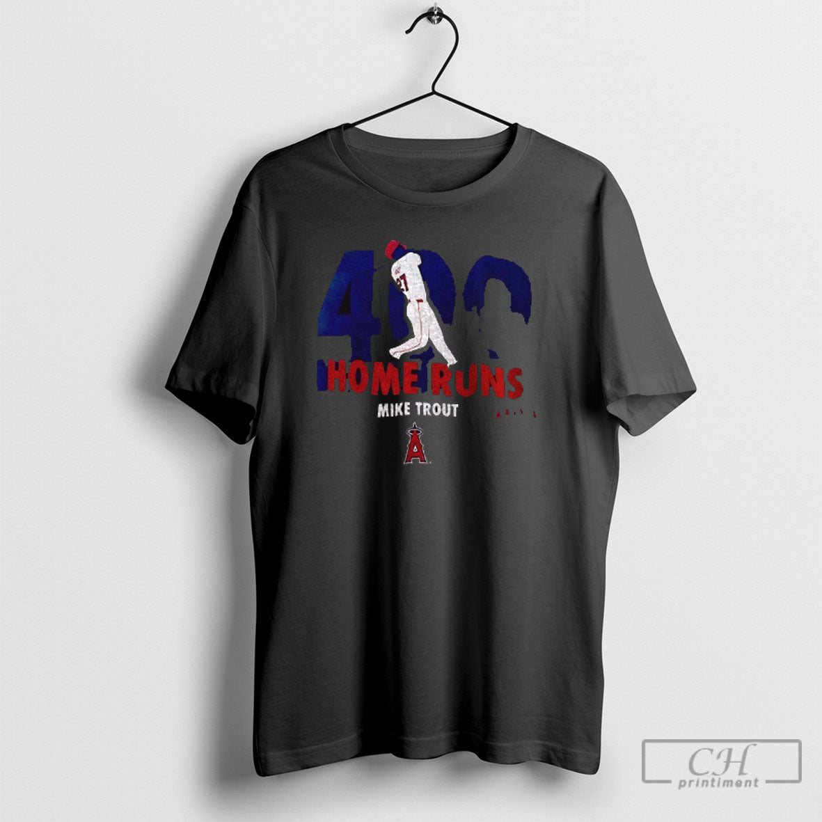 Mike Trout Los Angeles Angels 400 Home Runs