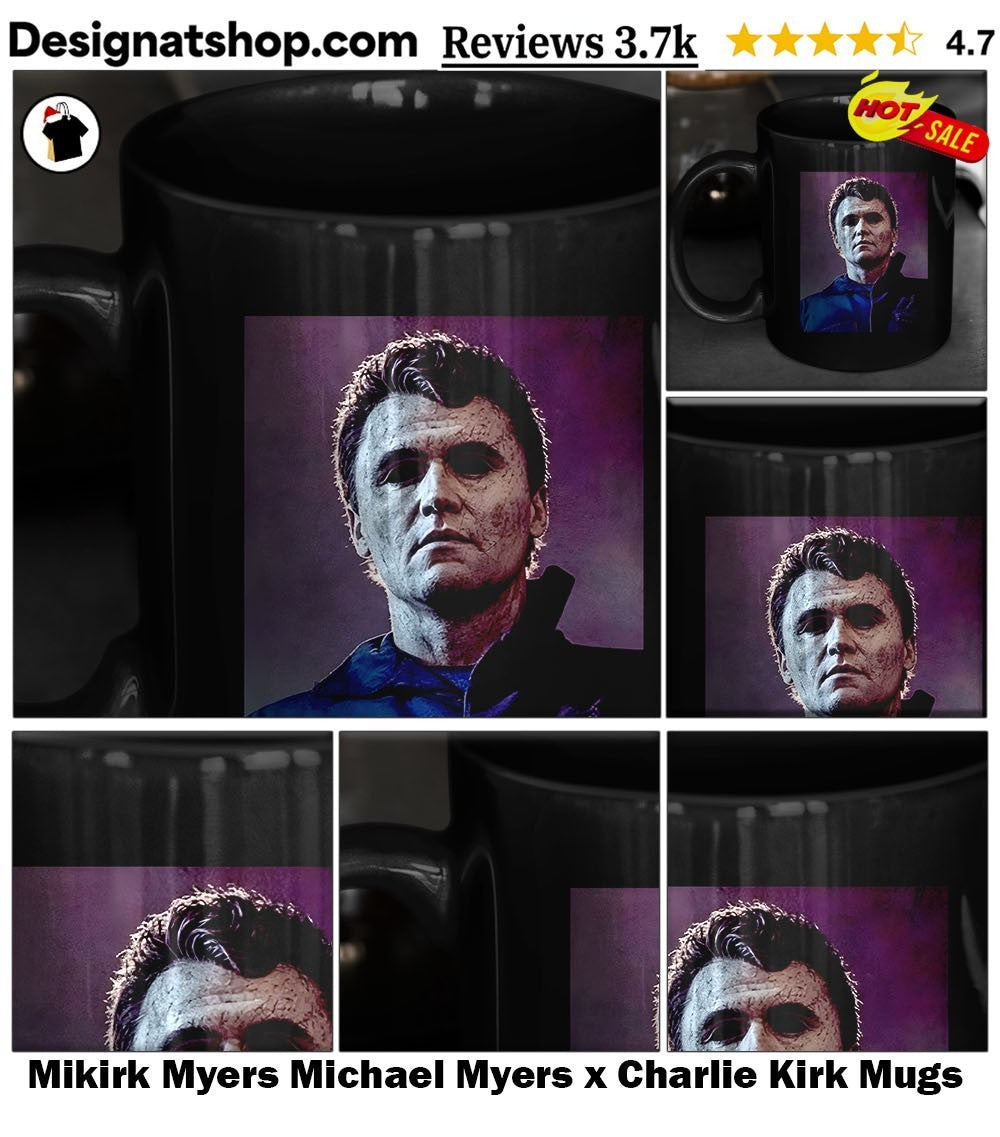 Mikirk Myers Michael Myers x Charlie Kirk shirt