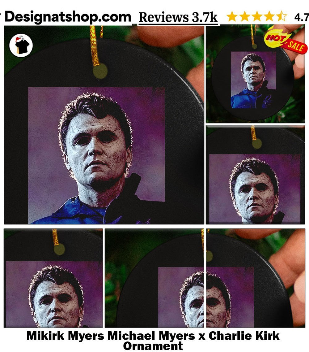 Mikirk Myers Michael Myers x Charlie Kirk shirt