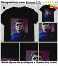 Mikirk Myers Michael Myers x Charlie Kirk shirt