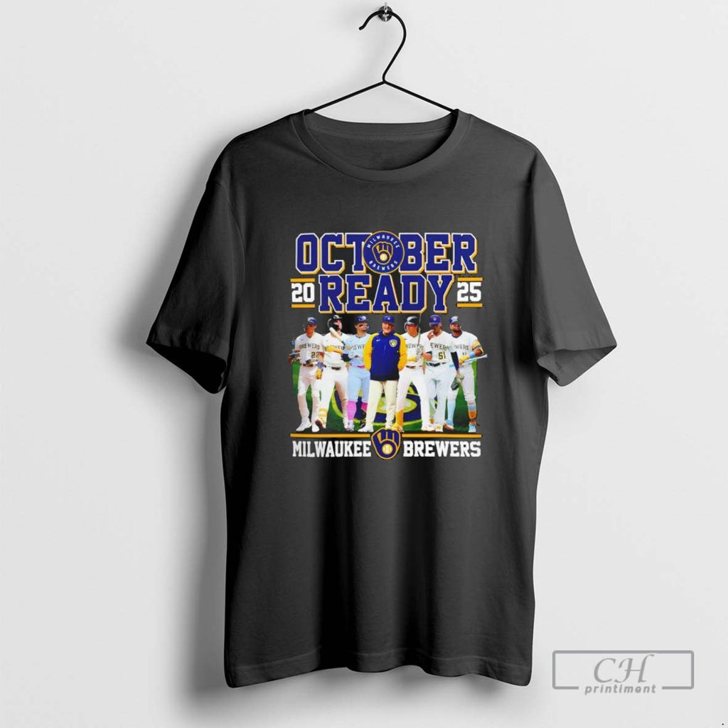 Milwaukee Brewers October Ready 2025 Mlb Postseason Team