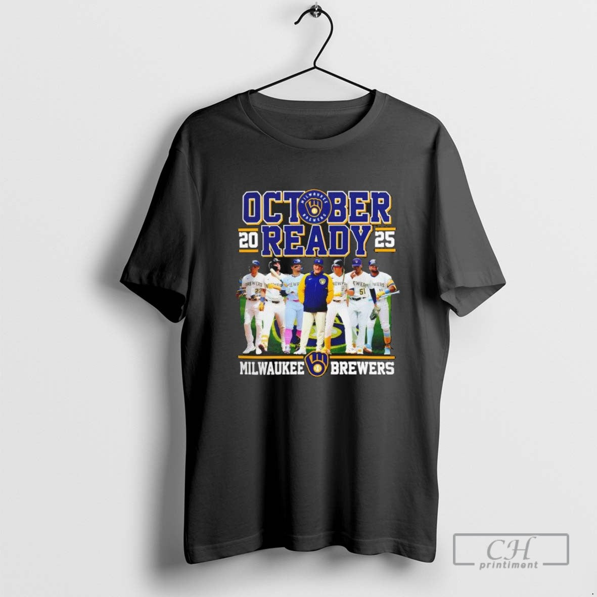 Milwaukee Brewers October Ready 2025 Mlb Postseason Team