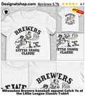 Milwaukee Brewers baseball apparel Catch Ya at the Little League Classic shirt