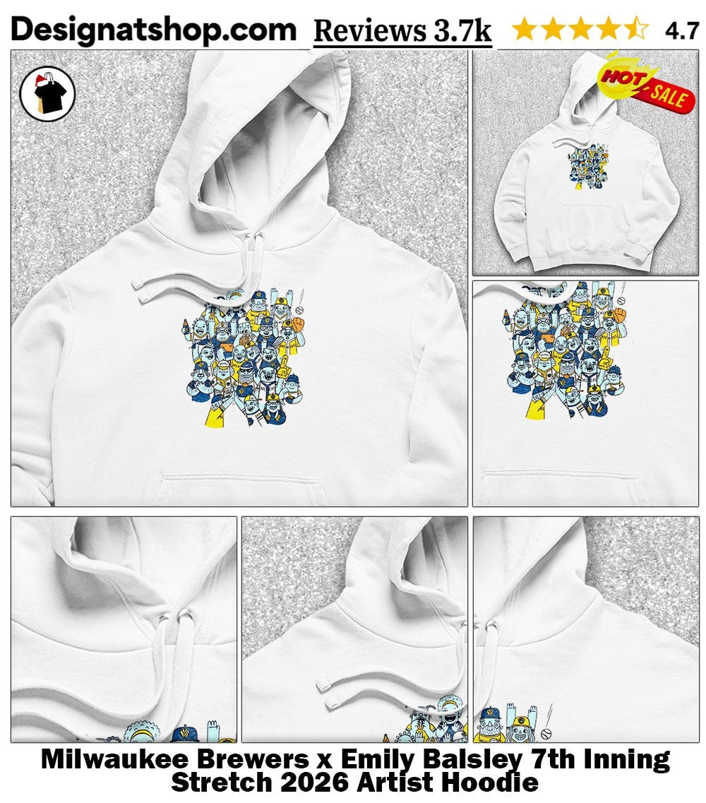 Milwaukee Brewers x Emily Balsley 7th Inning Stretch 2026 Artist shirt