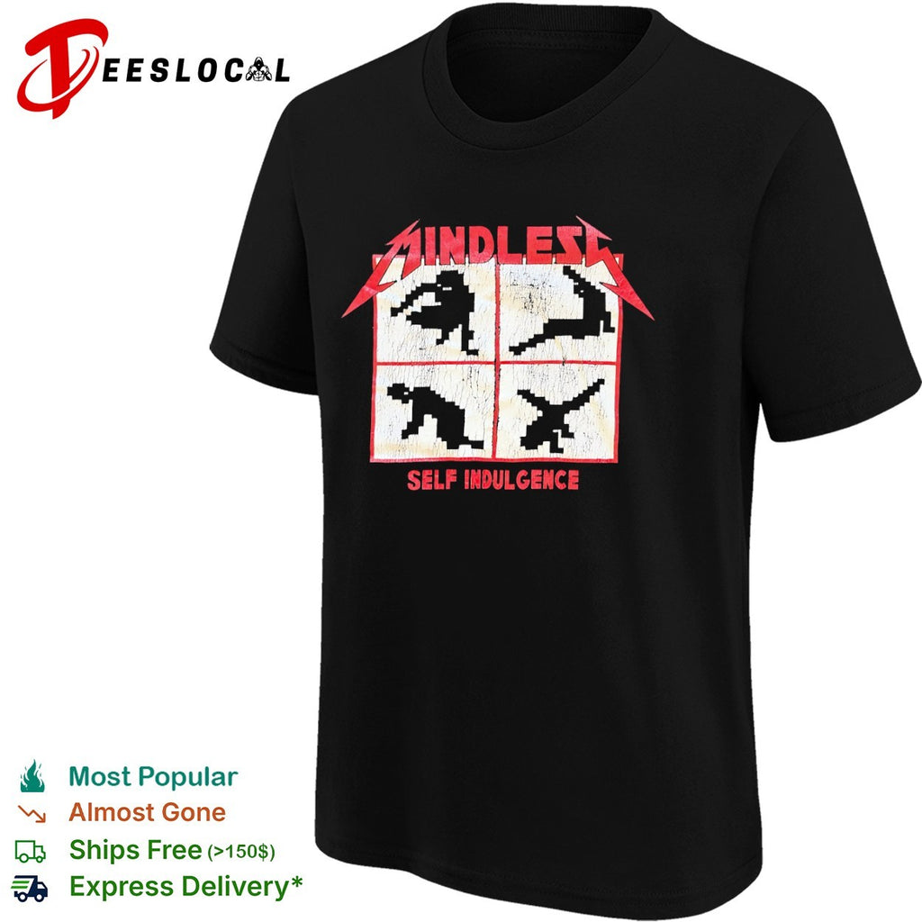 Mindless Self Indulgence pixel figures shirt