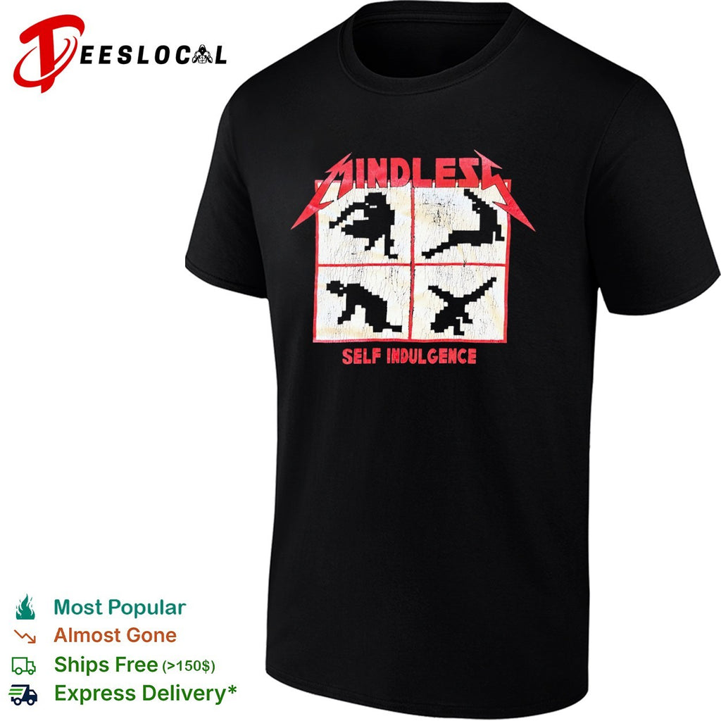 Mindless Self Indulgence pixel figures shirt