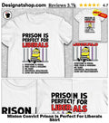 Minion Convict Prison Is Perfect For Liberals Shirt