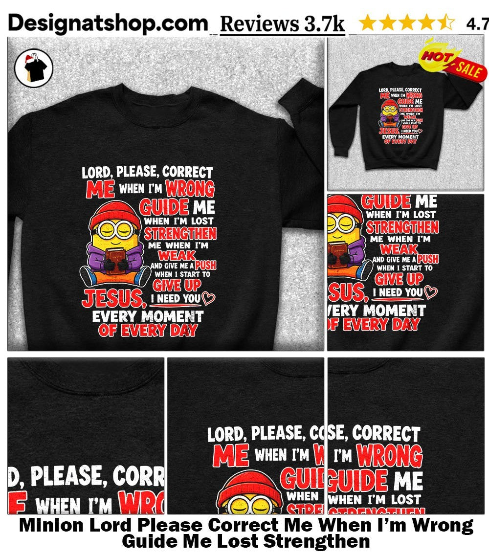 Minion Lord Please Correct Me When I’m Wrong Guide Me Lost Strengthen