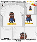 Minion hybrid parody character x Diddy Diddion shirt