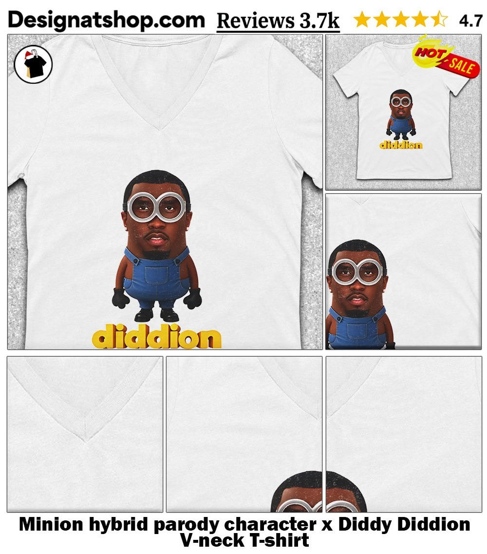 Minion hybrid parody character x Diddy Diddion shirt