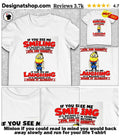 Minion if you could read in mind you would back away slowly and run for your life shirt