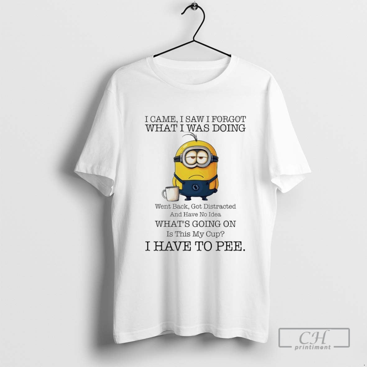 Minions I Came I Saw I Forgot What I Was Doing