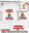 Minions I may seem quiet if you mess with my daughter I will break out a level of crazy shirt