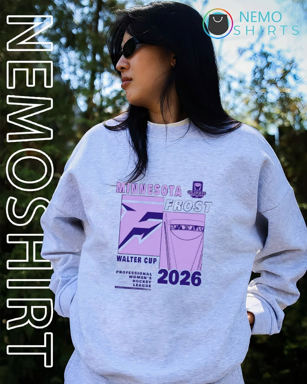 Minnesota Frost women’s hocke 2026 Walter Cup Playoffs shirt