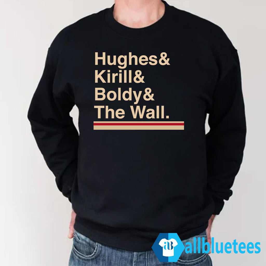 Minnesota Hockey Hughes Kirill Boldy The Wall Shirt