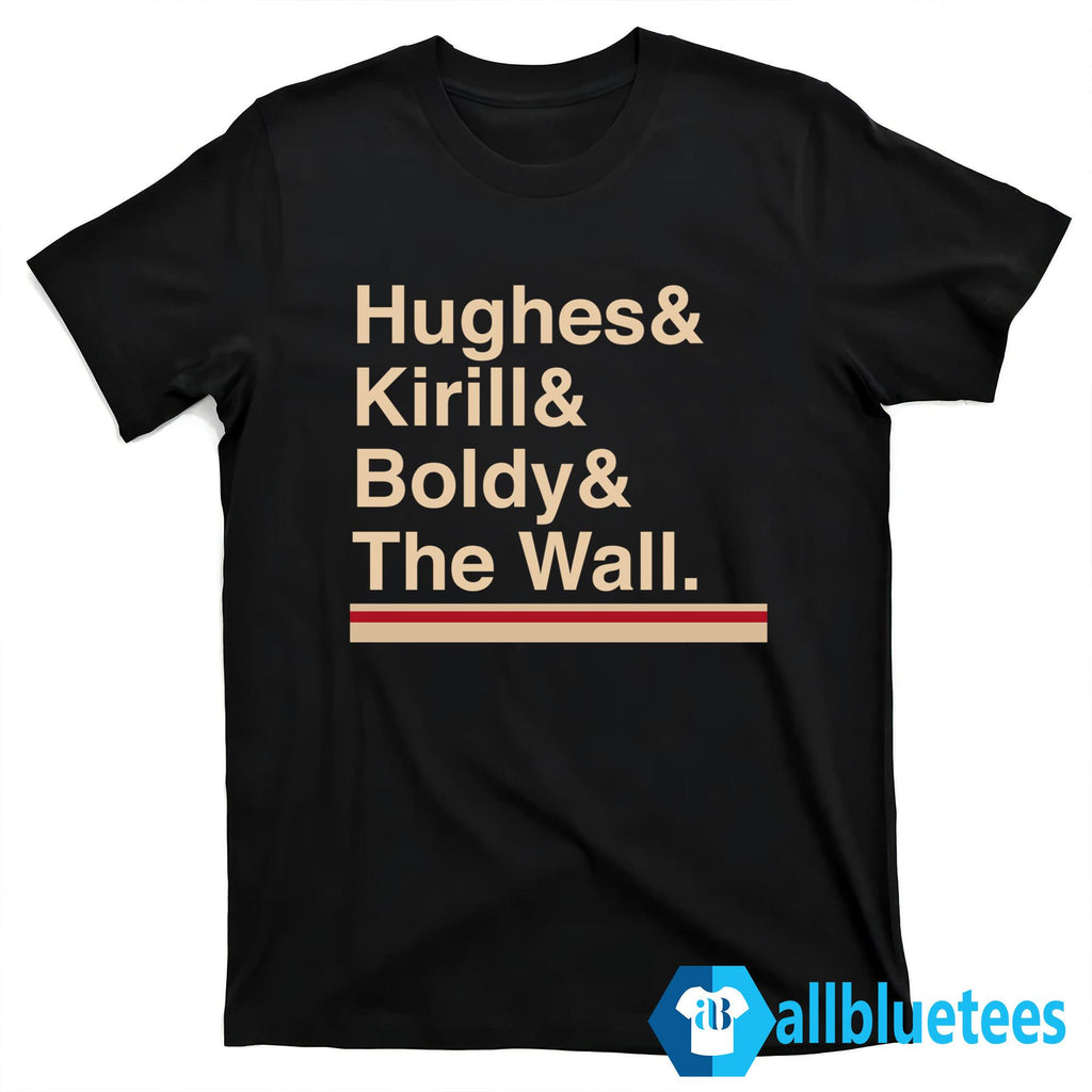 Minnesota Hockey Hughes Kirill Boldy The Wall Shirt