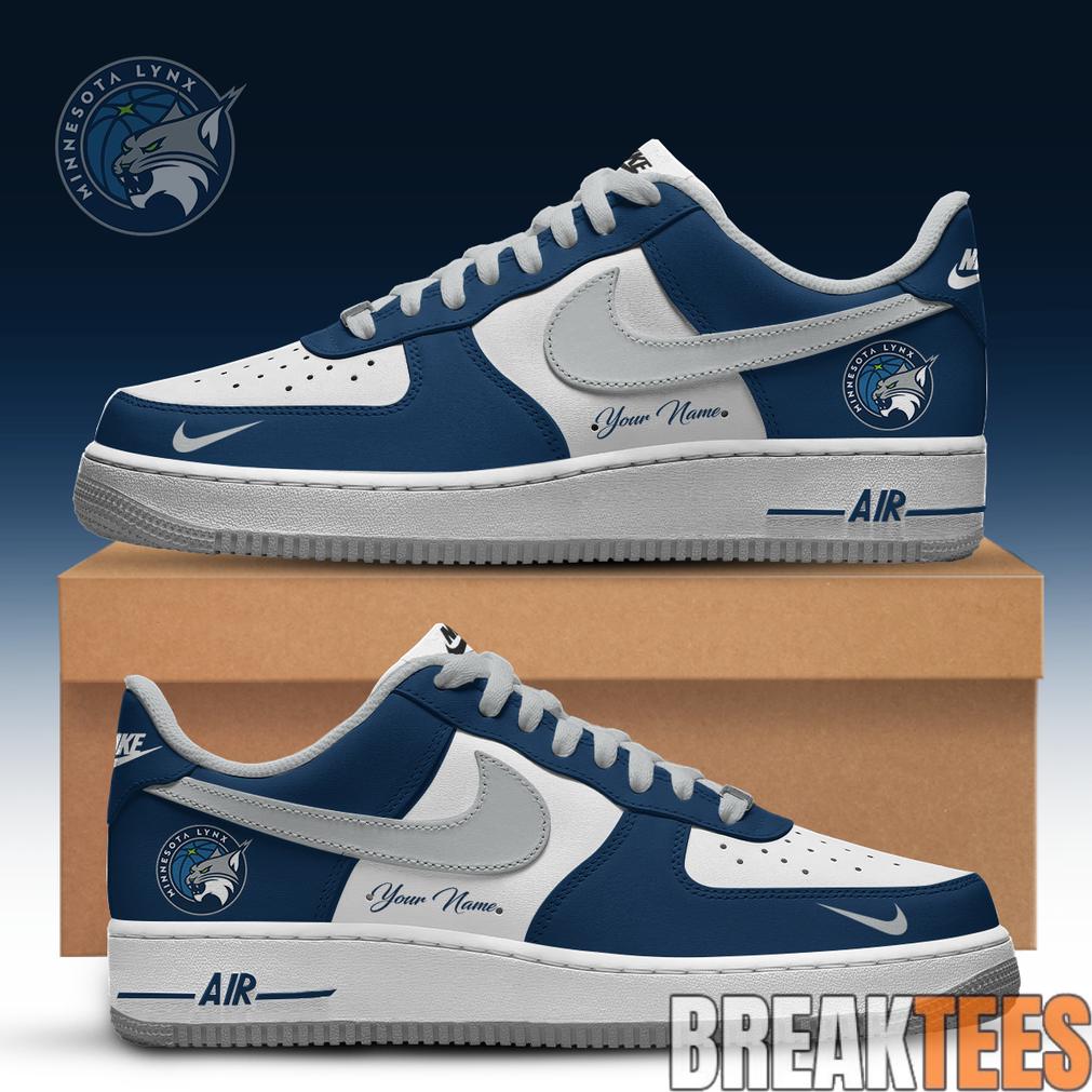 Minnesota Lynx WNBA Air Force 1 Low Custom For Fans