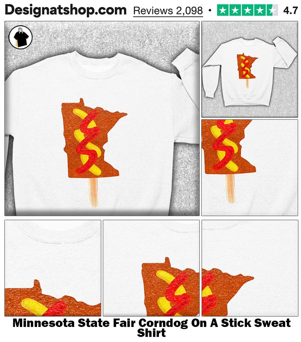 Minnesota State Fair Corndog On A Stick shirt