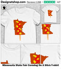 Minnesota State Fair Corndog On A Stick shirt