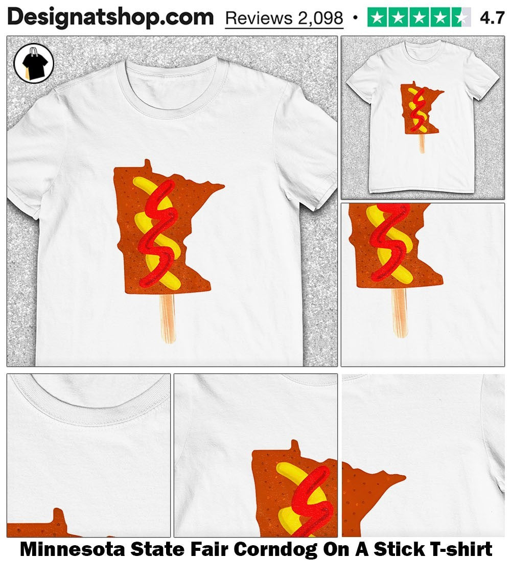 Minnesota State Fair Corndog On A Stick shirt