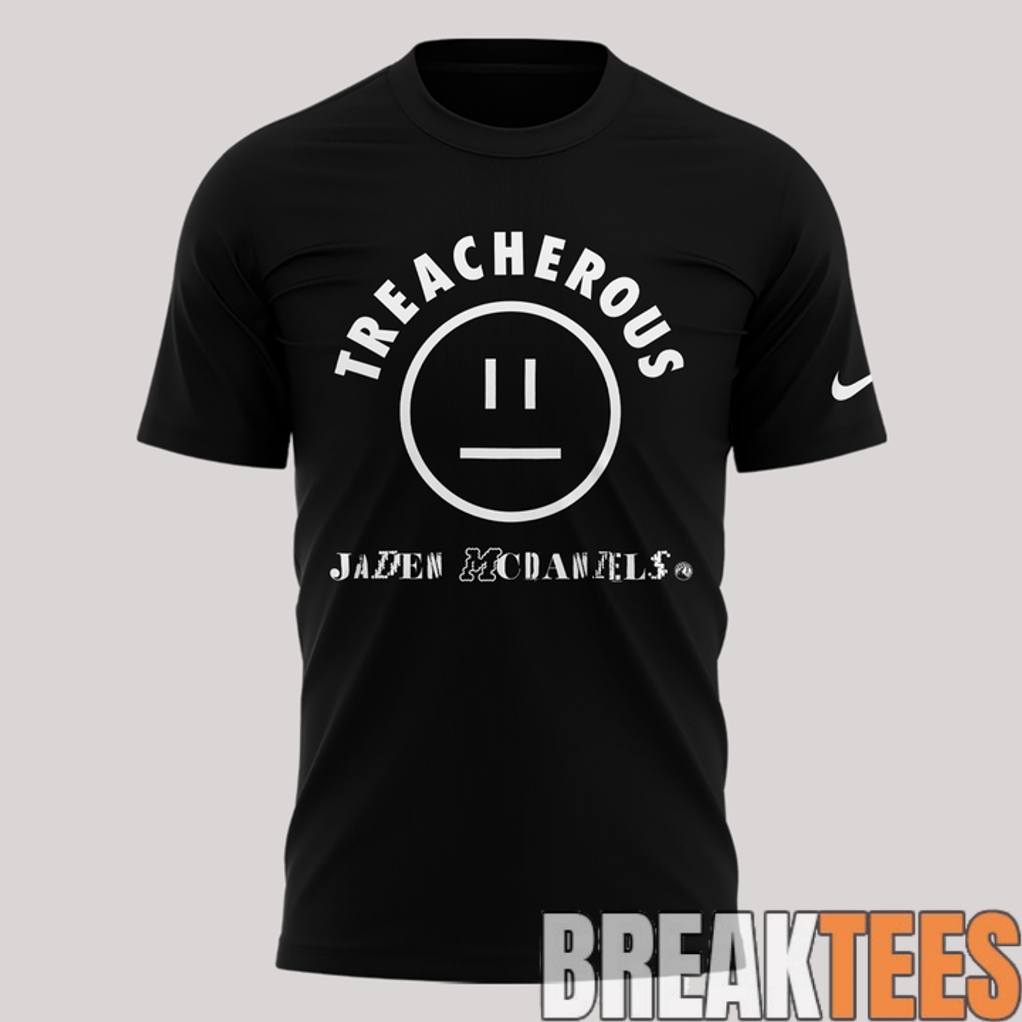 Minnesota Timberwolves Jaden McDaniels TREACHEROUS Special T-Shirt 2026