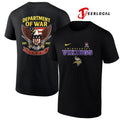 Minnesota Vikings x Department of War eagle logo shirt
