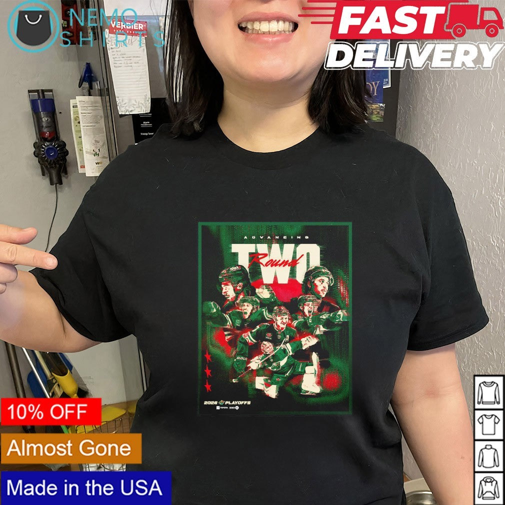 Minnesota Wild advanced round two 2026 Playoffs shirt