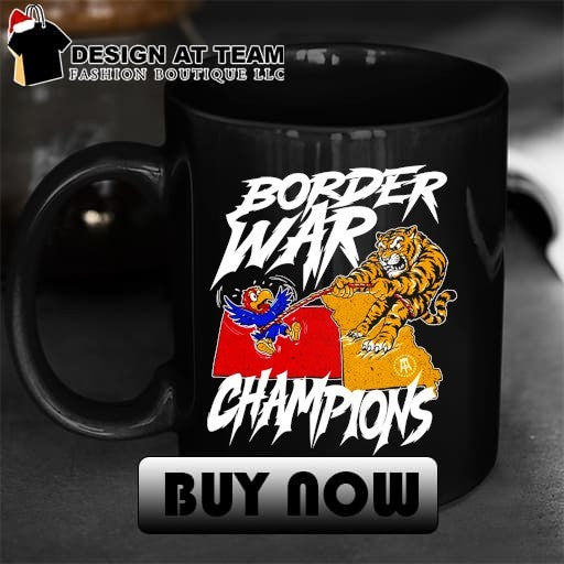Missouri Tigers vs Kansas Jayhawks Border war Champions shirt