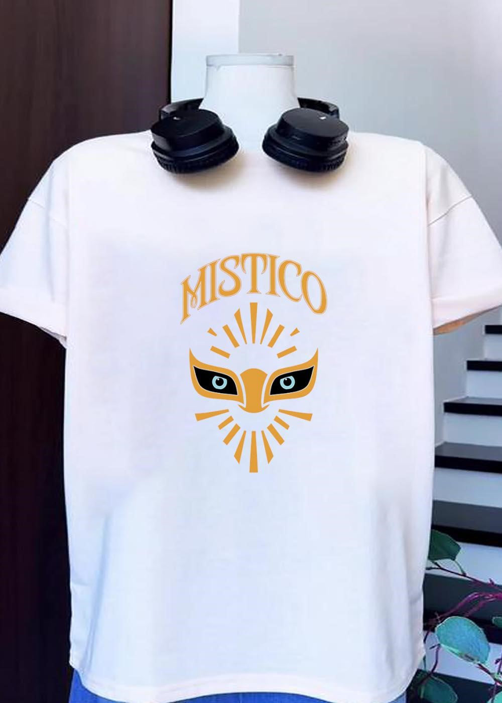 Mistico Luchador Eyes Staring Mask Lucha Libre Wrestling T-Shirt