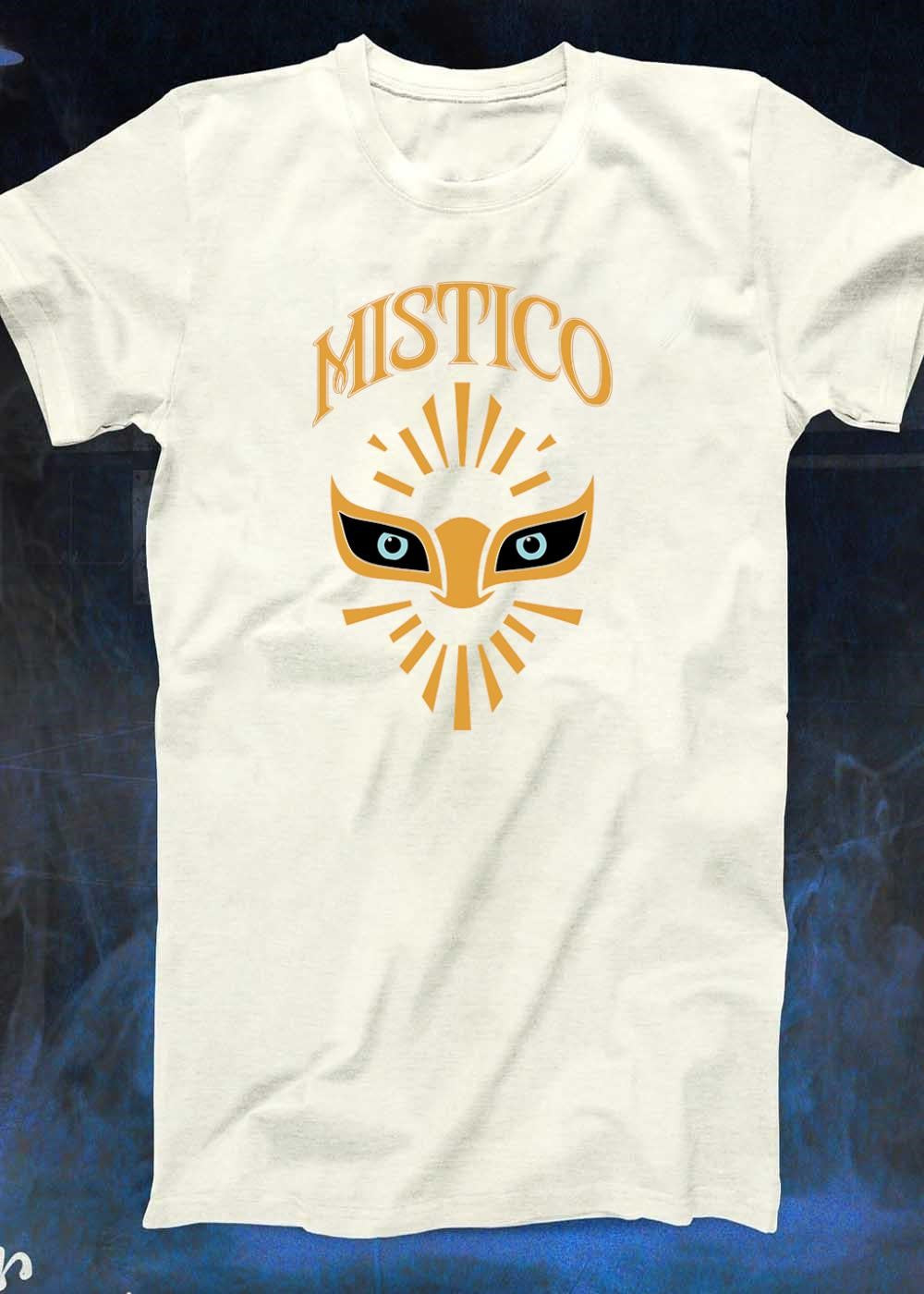 Mistico Luchador Eyes Staring Mask Lucha Libre Wrestling T-Shirt