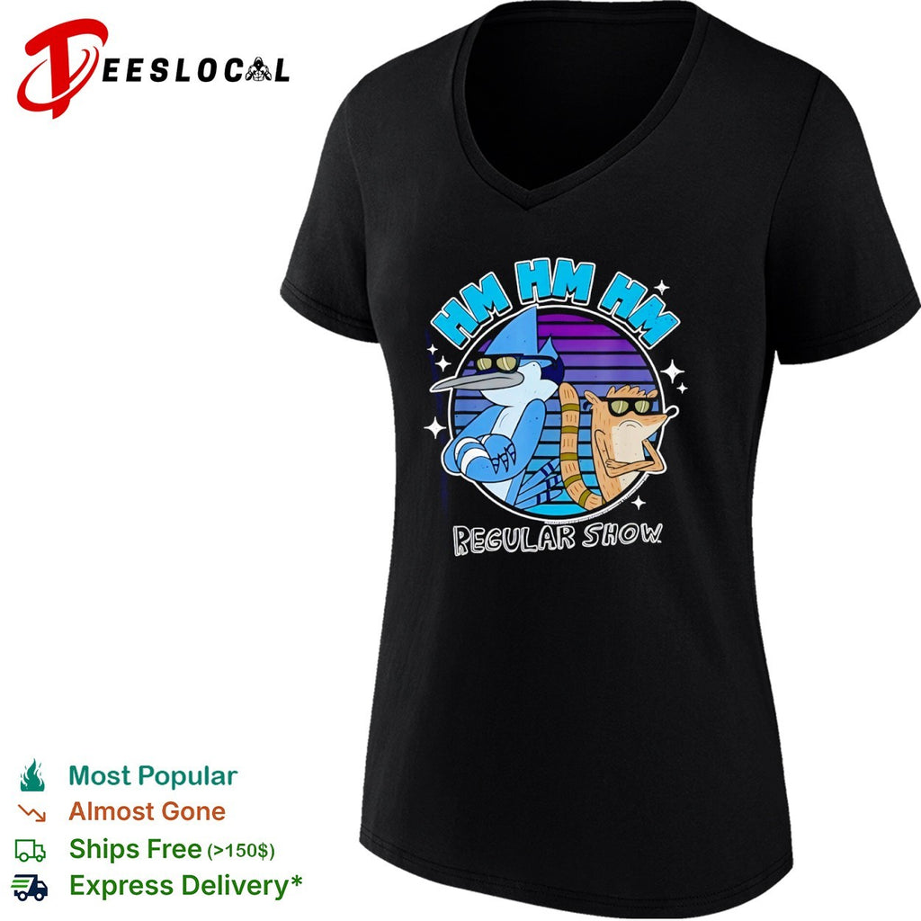 Mordecai and Rigby Regular Show Hm Hm Hm Character Cartoon shirt